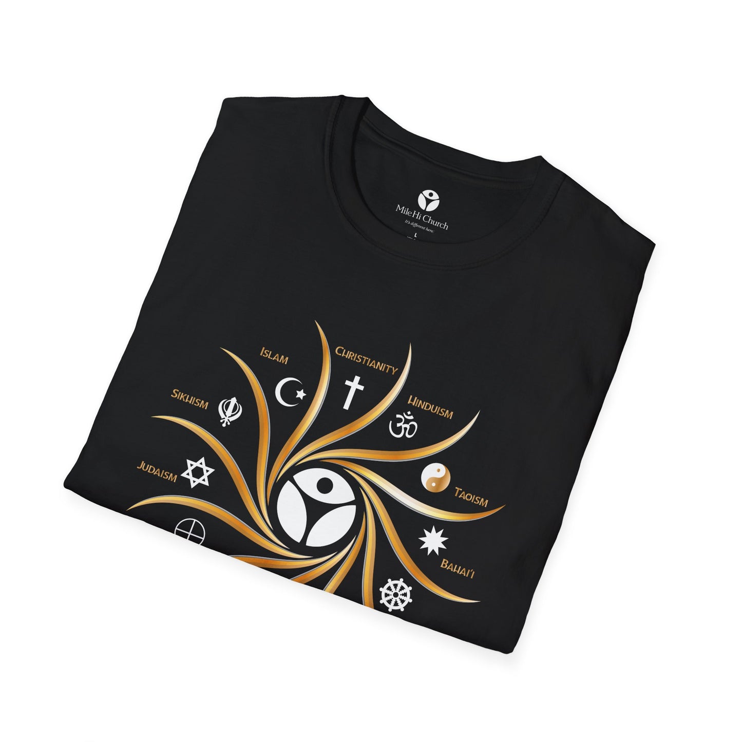 Unisex Softstyle Spirituality T-Shirt - Celebrating All Faiths & Beliefs