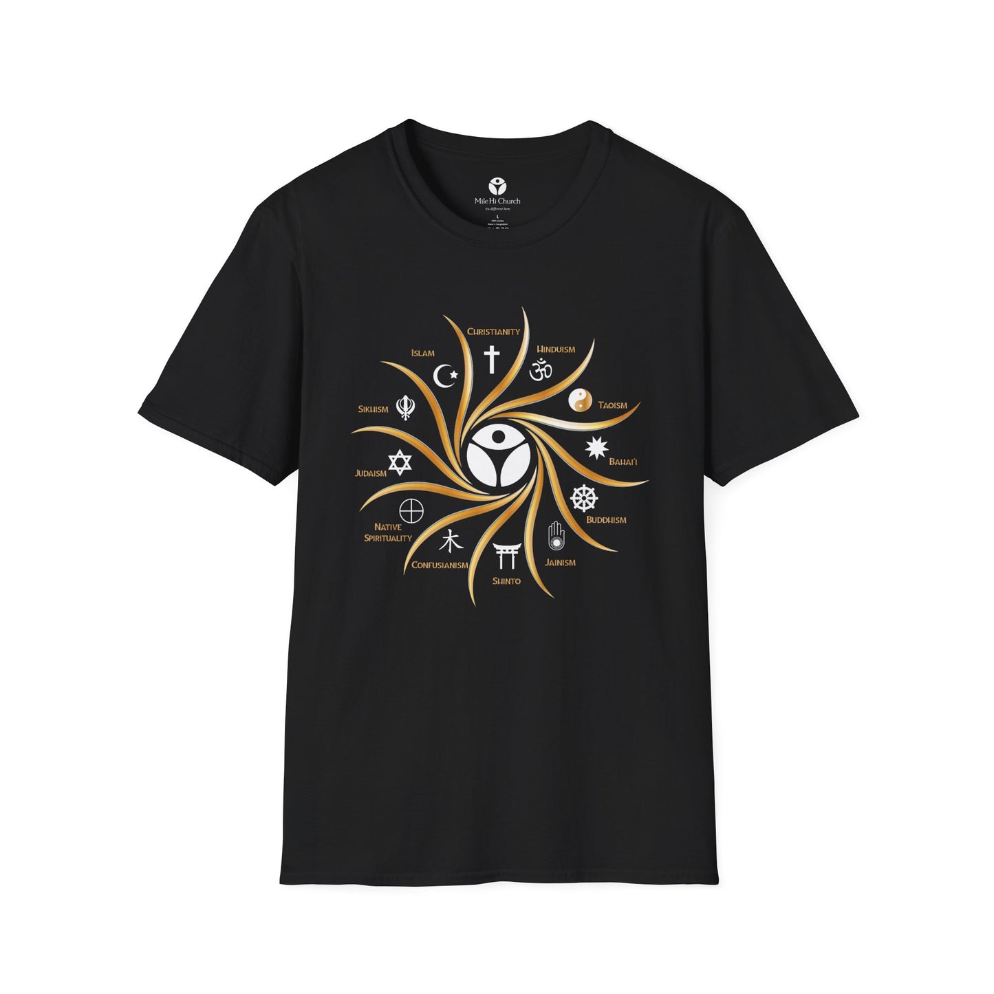 Unisex Softstyle Spirituality T-Shirt - Celebrating All Faiths & Beliefs