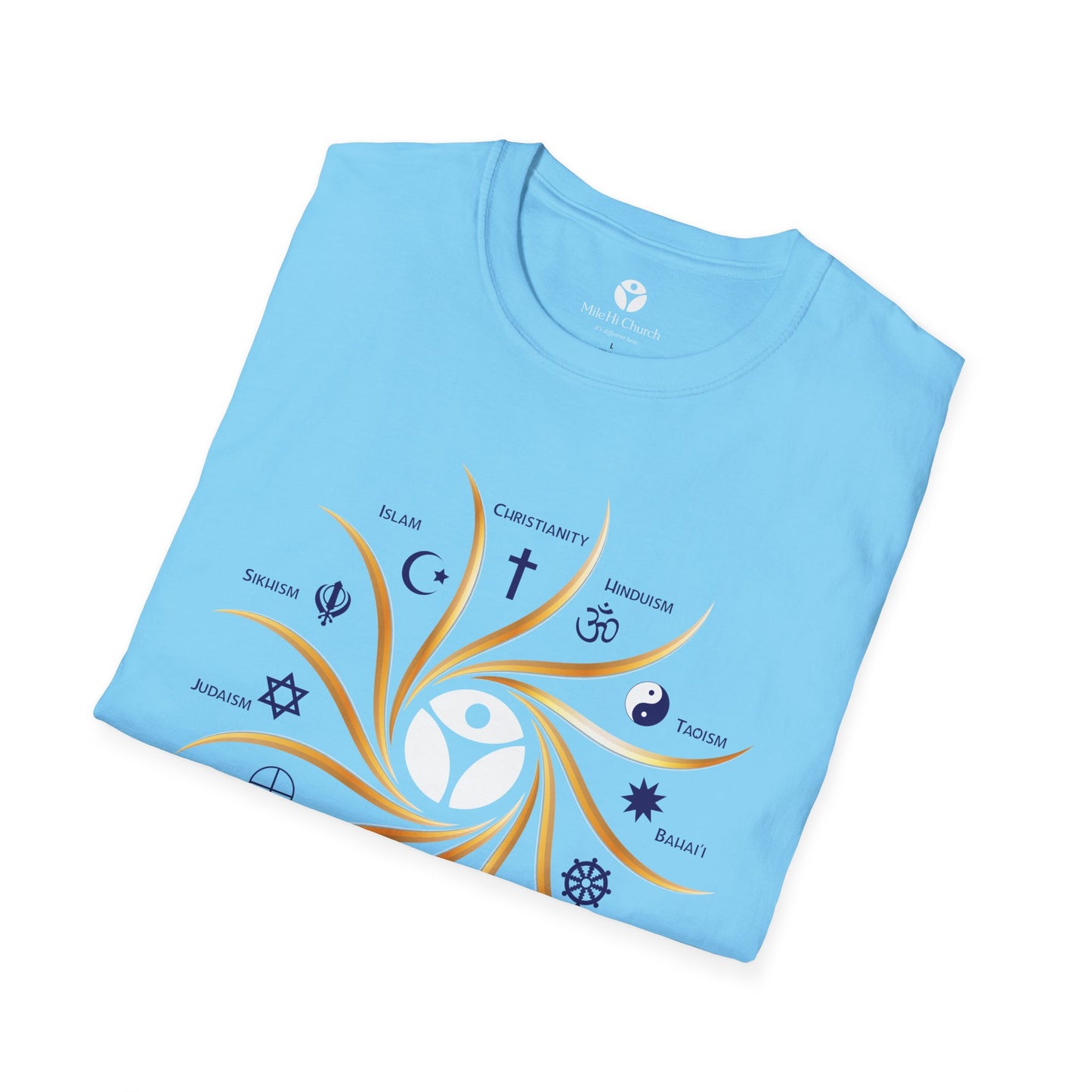 Unisex Softstyle Spirituality T-Shirt - Celebrating All Faiths & Beliefs